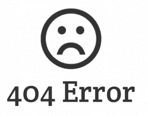 404 nor found error image